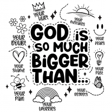GOD IS MORE GREATER PILLOW