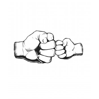 father son fist