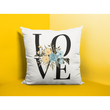 Flower Love Pillow